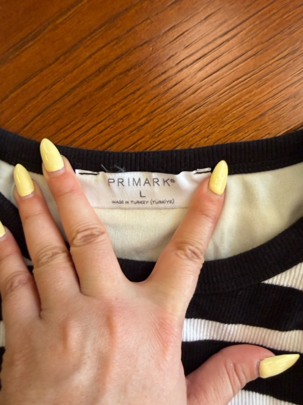 Primark Ribbed Racer Back Tank Cropped Self Bra - Picture 2 of 6